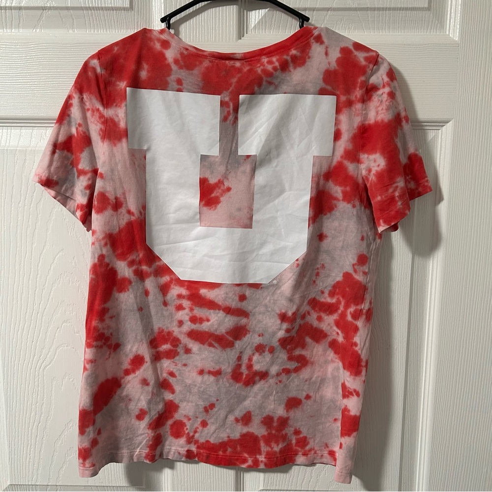 University of Utah tie dye Tshirt